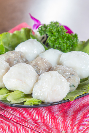 a cuisine photo of meat ballの写真素材