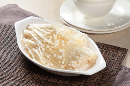 a cuisine photo of mushroom cuisine