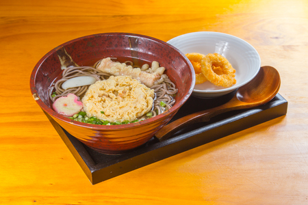 a cuisine photo of noodles with meatの写真素材