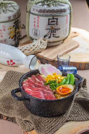 a cuisine photo of ramenの写真素材
