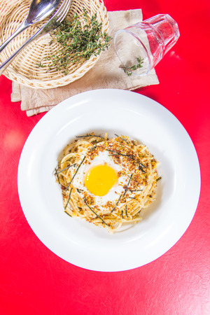 a cuisine photo of italian pastaの写真素材