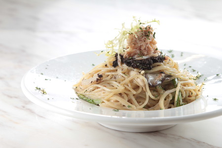 a cuisine photo of italian pastaの写真素材