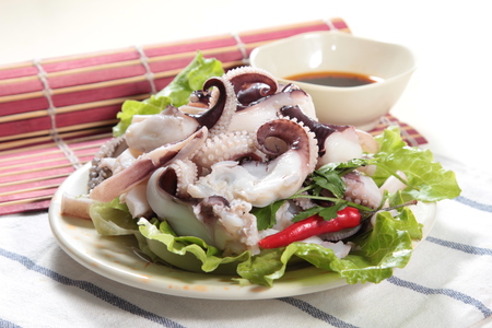 a cuisine photo of seafood cuisineの写真素材