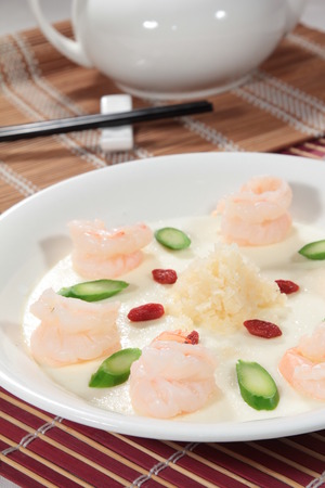 a cuisine photo of fried shrimpの写真素材