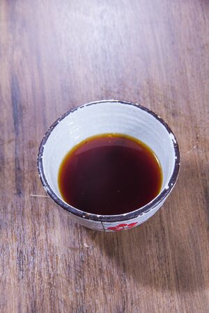 a cuisine photo of spices and sauce and chiliの写真素材