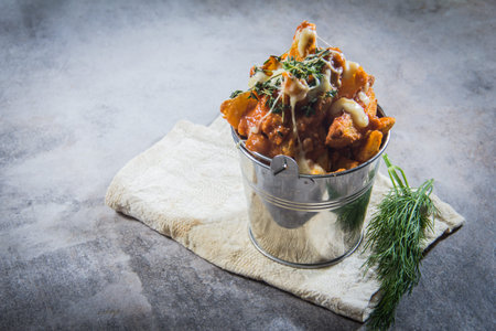 a cuisine photo of Side dish snack