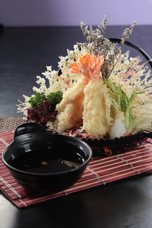 a cuisine photo of tempuraの写真素材