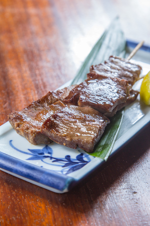 a cuisine photo of skewerの写真素材
