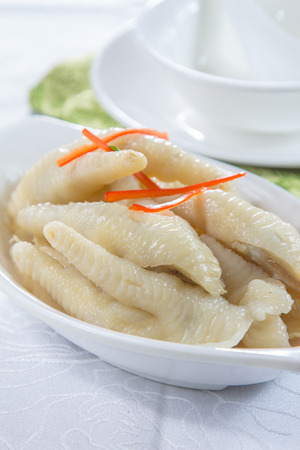 a cuisine photo of steamed chickenの写真素材