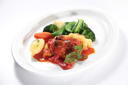 a cuisine photo of vegetables cuisineの写真素材