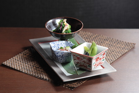 a cuisine photo of vegetables cuisineの写真素材