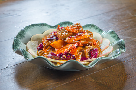 a cuisine photo of vegetables cuisineの写真素材