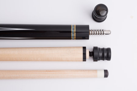 Close up of a wooden chopsticks isolated on a white background.の素材