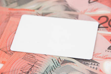 Representation of using cash of credit for purchasesの写真素材