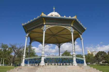 Historic Elder Park rotunda in Adelaide South Australiaの写真素材