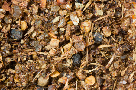 Macro or close up of peri peri seasoning