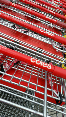 Coles ahopping trolleysの素材