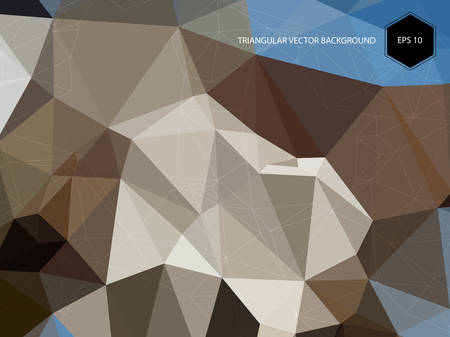 Abstract bright geometric polygonal background with place for your textのイラスト素材