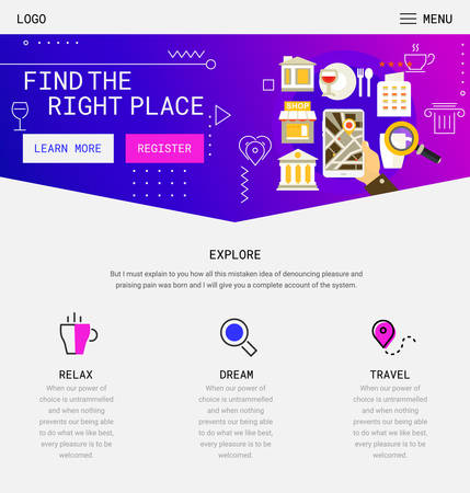 Flat design responsive Startup and Freelance UI mobile app splash screens template with trendy illustrations and 3d smartphone mockupsのイラスト素材