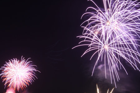 Fireworks in Valparaiso