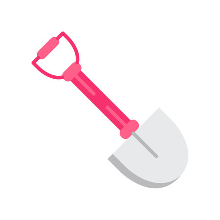 Icon of shovel, Simple Solid Pictogram Icon, suitable for a wide range of digital creative projects! Happy creating!のイラスト素材