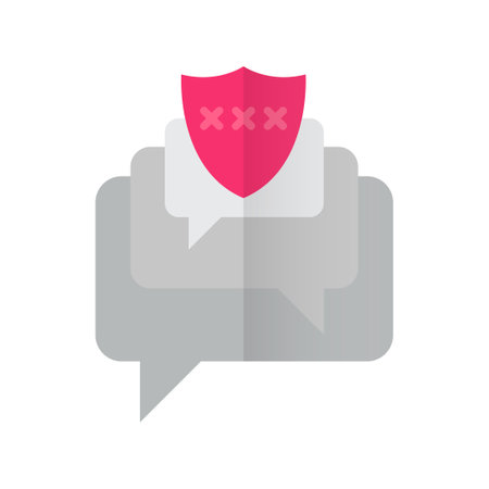 Icon of Conversation security
,  suitable for a wide range of digital creative projects. Happy creating!のイラスト素材