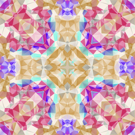 Geometric seamless pattern design.のイラスト素材