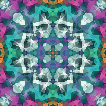 Geometric seamless pattern design.のイラスト素材