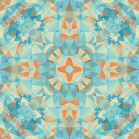 Geometric seamless pattern design.のイラスト素材