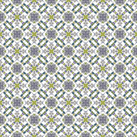 Seamless Repeatable Abstract Geometric Pattern. Vector Background.