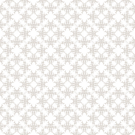 Seamless vector ornament. Modern geometric pattern with repeating elements. Light gray patternのイラスト素材