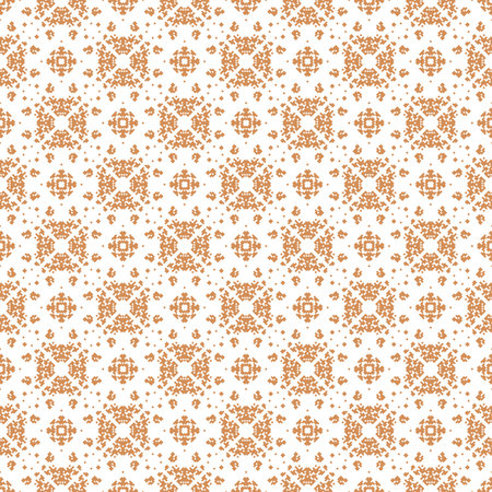 Seamless background of beautiful seamless floral pattern in beige colorsのイラスト素材
