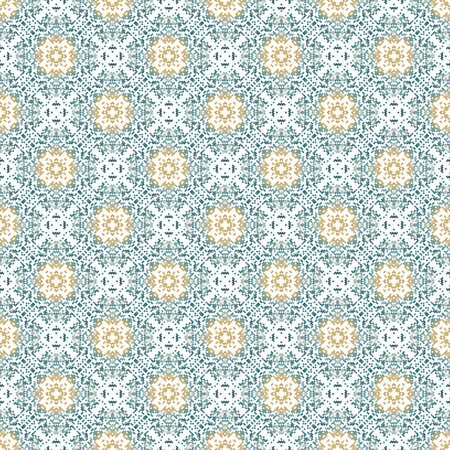 Seamless pattern with rhombus in blue and white colors