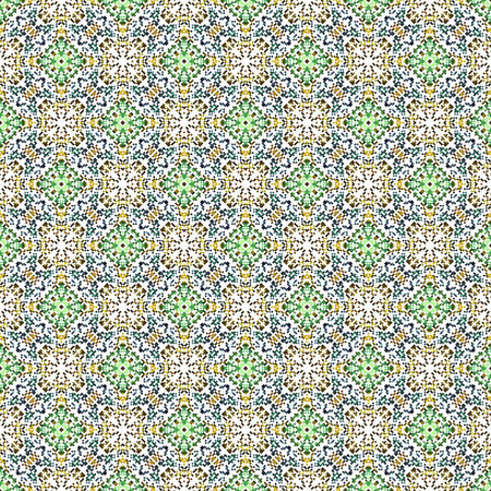 Seamless pattern illustration in traditional style - like Portuguese tiles.