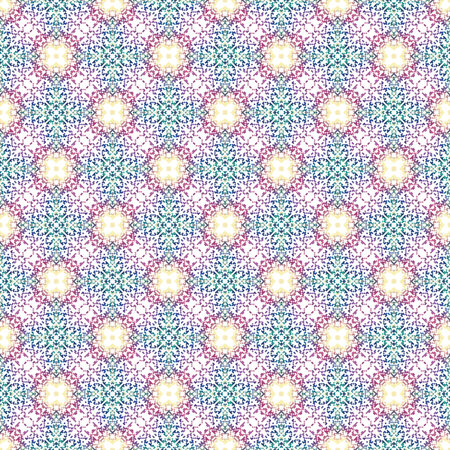 Seamless vector pattern. Background texture in geometric ornamental style.