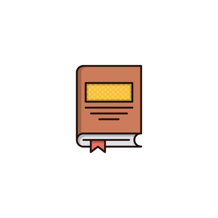 Book icon design. Education icon vector illustration design. Learning icon symbolのイラスト素材