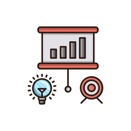 business strategy icon, business strategy icon, business strategy icon, business strategy iconのイラスト素材