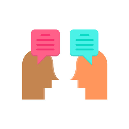 Speech bubble icon vector isolated on white background for your web and mobile app design, Speech bubble logo conceptのイラスト素材