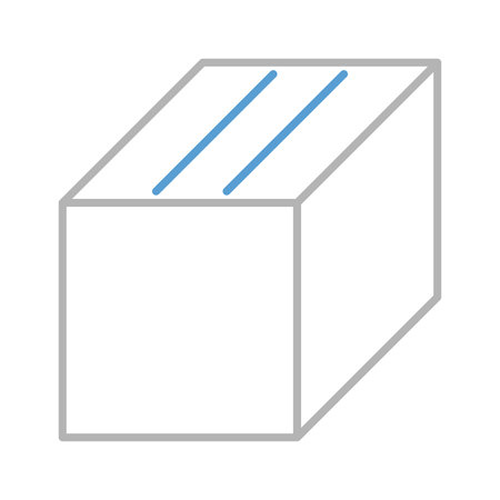 carton box isolated icon vector illustration design, designed for web and appのイラスト素材