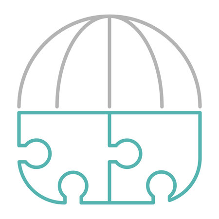 puzzle game piece isolated icon vector illustration design, vector illustration  graphicのイラスト素材