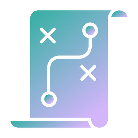 Tic tac toe game flat icon. Tic tac toe game gradient style design, designed for web and app. Eps 10のイラスト素材