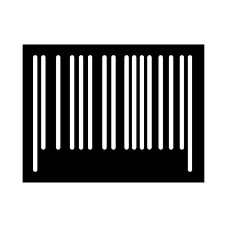Barcode Icon. Flat style black icon on white background.のイラスト素材