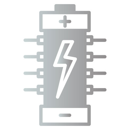 Power supply flat icon. Accumulator vector illustration isolated on white. Battery glyph style design, designed for web and app. Eps 10.のイラスト素材