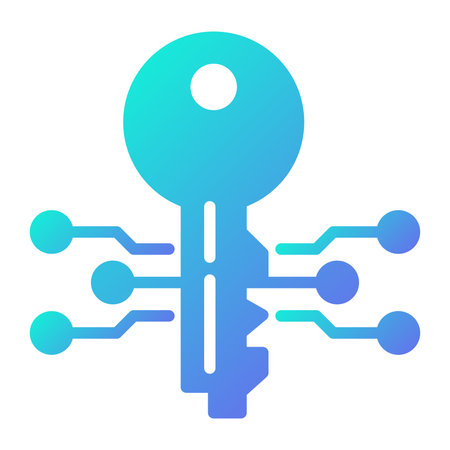 Key flat icon. Key color icons in trendy flat style. Access gradient style design, designed for web and app. Eps 10.のイラスト素材