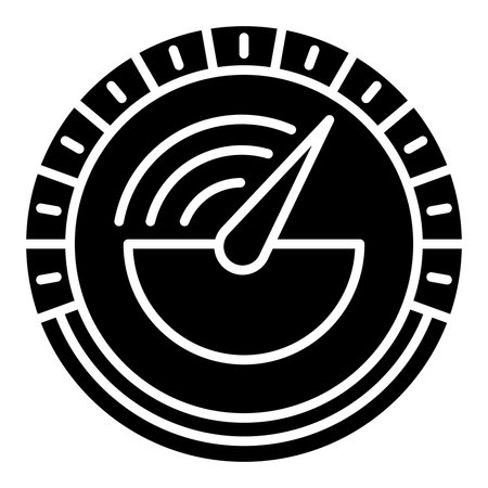 Speedometer icon. Simple illustration of speedometer vector icon for webのイラスト素材