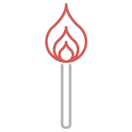candle flame isolated icon vector illustration design, vector illustration  graphicのイラスト素材