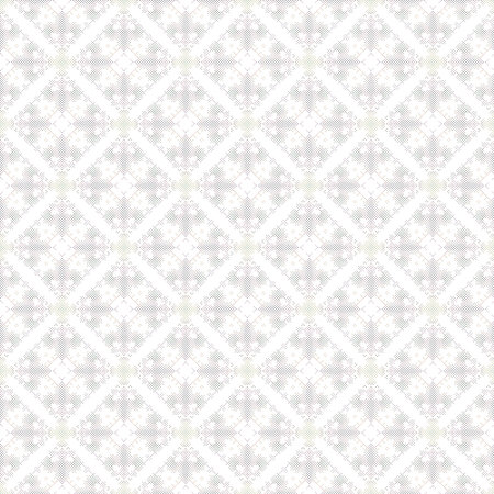 Seamless texture of white and gray snowflakes on a white background