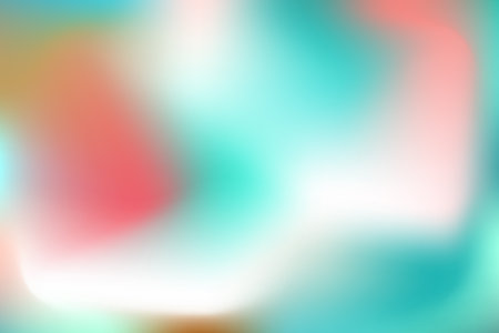 Holographic foil background. Iridescent hologram texture. 90s, 80s retro style. Pearlescent graphic template for banner, poster, cover design. Trendy creative vector.のイラスト素材