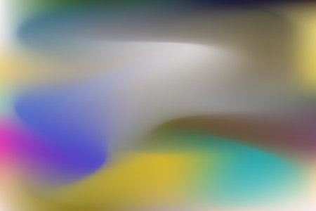 Holographic foil. Iridescent Foil. Glitch Hologram. Pastel neon rainbow. Ultraviolet metallic paper. Template for presentation. Cover to web design. Abstract colorful gradient.のイラスト素材