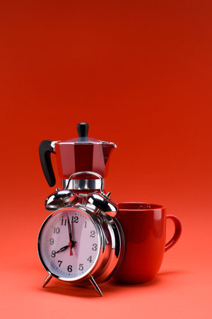 close view coffee maker alarm